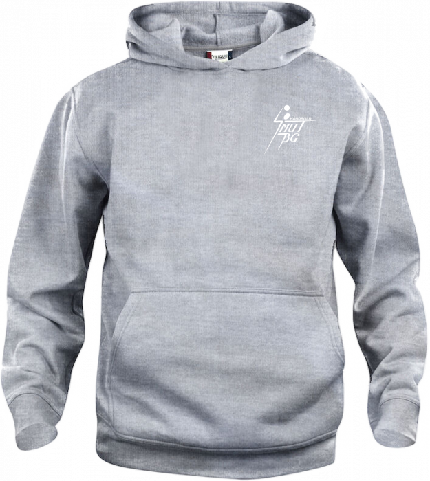 Clique - Smut Bg Basic Bomulds Hoodie Børn - Grå