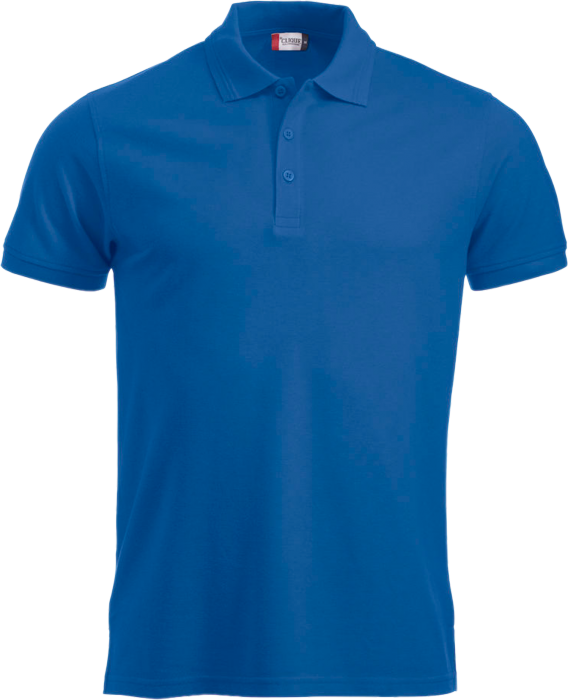 Clique - Manhatten Polo Tee Men - Blu reale