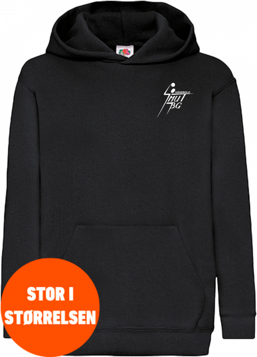 Fruit of the loom - Smut Bg Klassisk Hoodie Kids - Noir