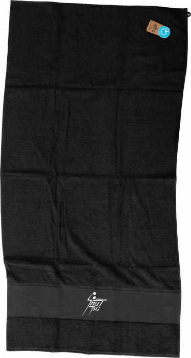Sportyfied - Smut Bg Bath Towel - Zwart