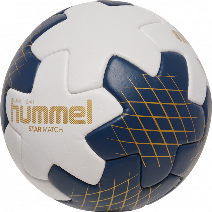 Hummel - Star Match Handball - Size. 3 - Marine & gold