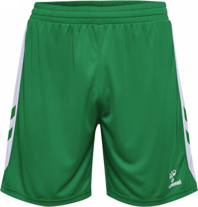 Hummel - Match League Shorts - Jelly bean & blanc
