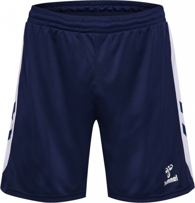 Hummel - Match League Shorts - Marine & blanc