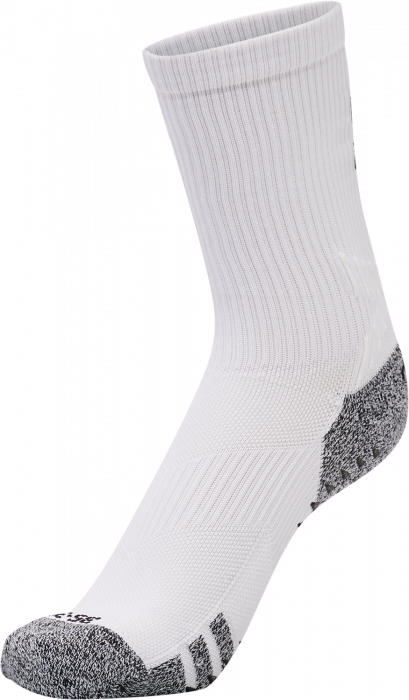 Hummel - Pro Grip Socks - Branco & preto
