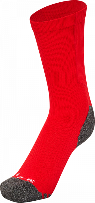Hummel - Pro Training Socks Low - True Red & weiß
