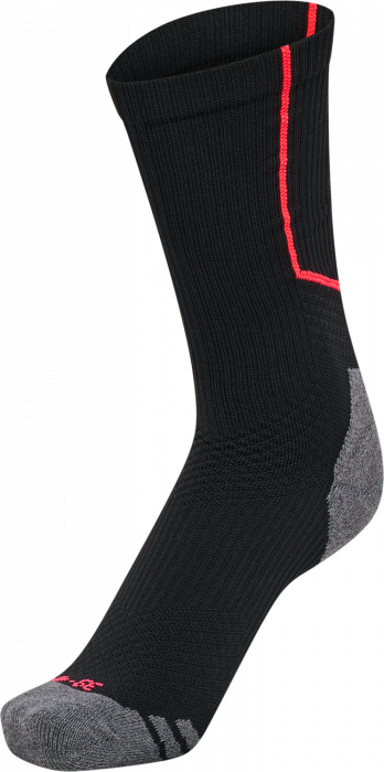 Hummel - Pro Training Socks Low - Black & diva pink