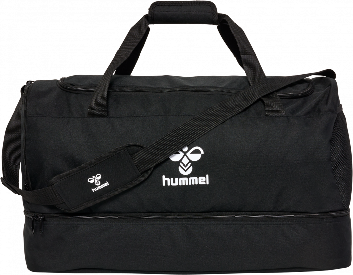 Hummel - Core 2.0 Sports Bag W. Shoe Compartment Medium - Czarny
