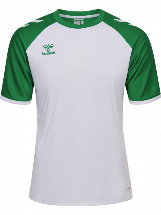 Hummel - Match League Jersey - Vit & jelly bean