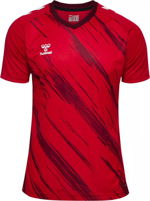 Hummel - Match Triump Jersey - True Red & zinfandel