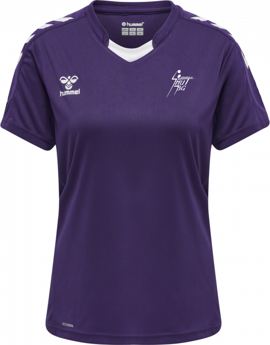 Hummel - Smut Bg Game Jersey Women - Purple Reign & branco