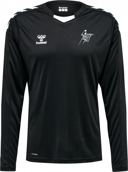 Hummel - Smut Bg Warm-Up Jersey Kids - Svart & vit