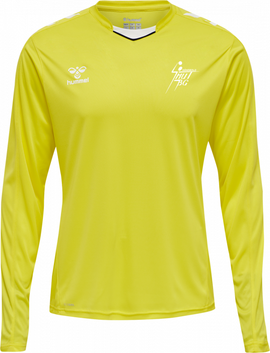 Hummel - Smut Bg Goalkeepers Jersey Adults - Blazing Yellow & biały