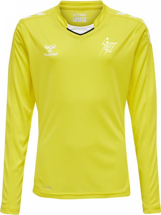 Hummel - Smut Bg Goalkeepers Jersey Kids - Blazing Yellow & biały