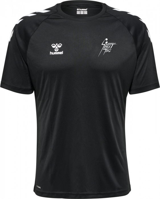 Hummel - Smut Bg Training T-Shirt Men - Preto & branco