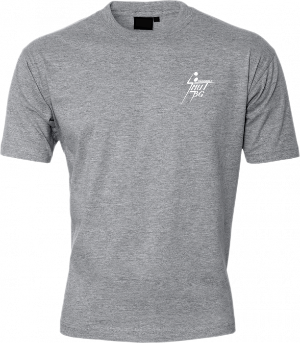 ID - Smut Bg Basic T-Shirt Voksen - Grey Melange