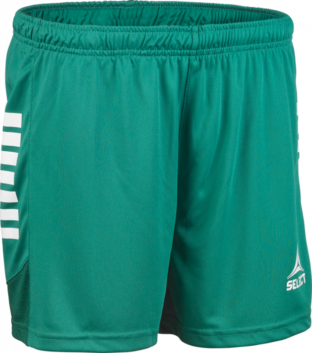 Select - Spain V25 Player Shorts Women - Zielony & biały