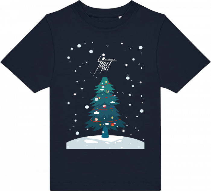 B&C - Smut Bg Christmas T-Shirt Kids - Marinho